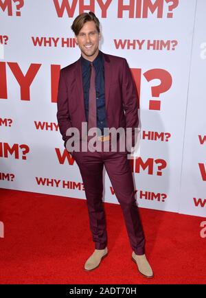 LOS ANGELES, Ca. Dezember 17, 2016: Schauspieler Brad Benedikt bei der Weltpremiere von "Warum er?" im Regency Bruin Theater, Westwood. © 2016 Paul Smith/Featureflash Stockfoto