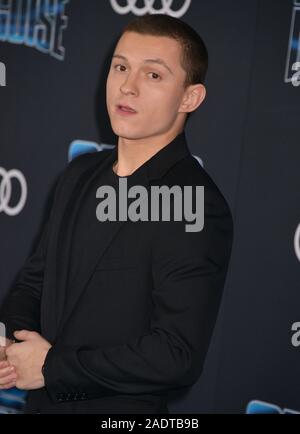 Los Angeles, USA. 05 Dez, 2019. Tom Holland 072 besucht die Premiere von Twentieth Century Fox's Torten in Verkleidung" am El Capitan Theatre am Dezember 04, 2019 in Los Angeles, Kredit: Tsuni/USA/Alamy leben Nachrichten Stockfoto