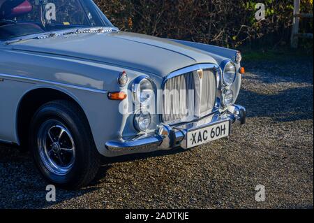 1970 Rover P5B Coupé, klassischer britischer Luxuswagen mit V8-Motor Stockfoto