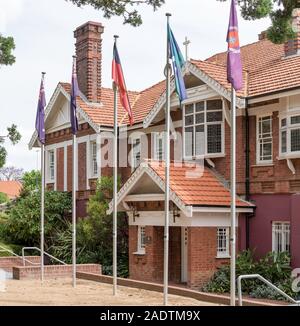 Rockleigh Grange, einer Föderation Queen Anne Stil home zu einem Politiker und jetzt der Sitz der Australian Catholic University in North Sydney Aust Stockfoto