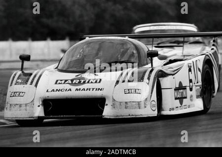 24 H von Le Mans 1983; Lancia Martini; Nannini, Andruet, Barilla Stockfoto