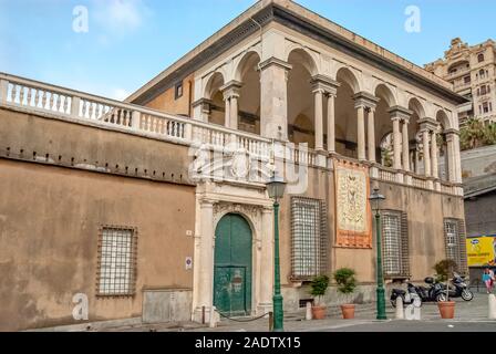 Villa del Principe, Palazzo del Principe, oder Palazzo di Andrea Doria ist eine historische Villa von Genua, Ligurien, Italien. Stockfoto