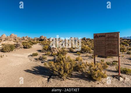 Nekropole, San Juan del Rosario, südlichen Altiplano, Salar de Uyuni, Potosi, im Südwesten von Bolivien, Lateinamerika Stockfoto