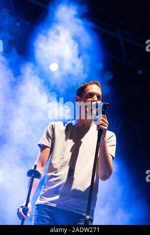 Grand Corps Malade Teilnahme an das "Festival sur le champ" in Valence am 17. Juli 2019 Stockfoto