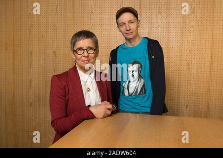 05 Dezember 2019, Berlin: Marion Döring, Geschäftsführer, und Dietrich Brüggemann, Direktor, der 32 EUROPEAN FILM AWARDS. Die Preisverleihung findet am 7. Dezember 2019. Foto: Jörg Carstensen/dpa Stockfoto