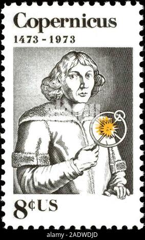 Nicolaus Copernicus - berühmte polnische Astronom Stockfoto