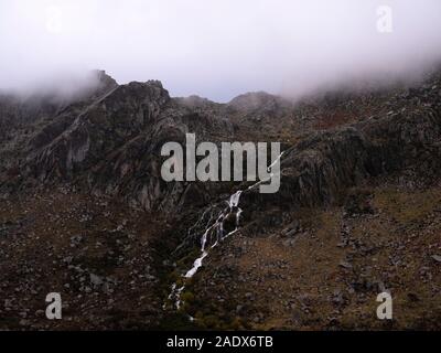 Wasserfall an der Serra da Estrela Mountain in Portugal, Europa Stockfoto