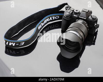 Olympus E - M1 Mark II Digital spiegellosen Kamera Stockfoto