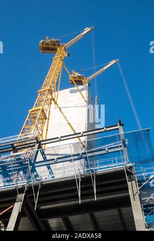 Bau, der, riesig, groß, 103 Colmore Zeile Tower, Colmore Row, Stadt, Zentrum, der, Birmingham, West Midlands, Midlands, England, Englisch, GB, Großbritannien, England, Großbritannien Stockfoto