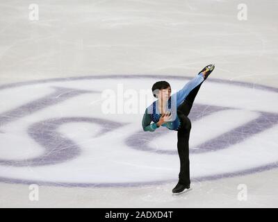 Turin, Italien. 05 Dez, 2019. Yuma kagiyama (Junioren-Japan) während der ISU Grand Prix - Eröffnung - Tag 1 - Junior, Ice Sports in Turin, Italien, 05. Dezember 2019 Quelle: Unabhängige Fotoagentur/Alamy leben Nachrichten Stockfoto