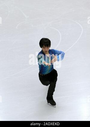 Turin, Italien, 05. Dez 2019, Yuma kagiyama (Junioren-Japan) während der ISU Grand Prix - Eröffnung - Tag 1 - Junior - Ice Sports - Kreditkarten: LPS/Claudio Benedetto/Alamy leben Nachrichten Stockfoto