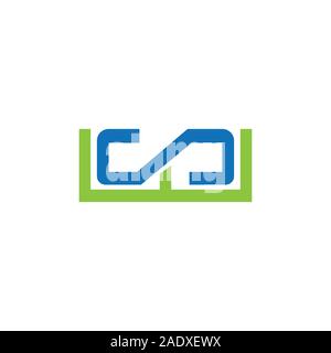 Initial es oder se logo Vektor Logo Design Stock Vektor