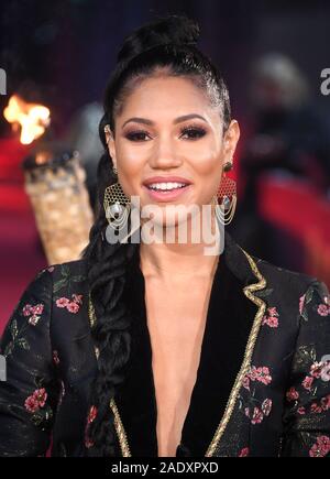 Vick Hoffnung an der Jumanji: Die nächste Ebene UK Premeire gehalten am BFI in Waterloo, London. Stockfoto