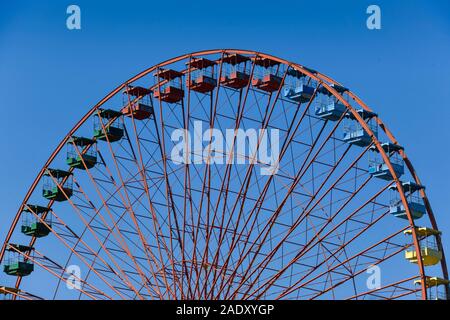 Riesenrad, Spreepark, Plänterwald, Treptow, Treptow-Köpenick, Berlin, Deutschland Stockfoto
