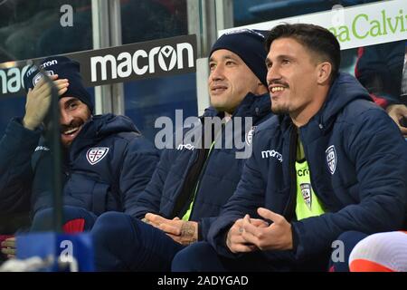 Cagliari, Italien, 05. Dez 2019, radja nainggolan von Cagliari Calcio während Cagliari vs Sampdoria - Italienische TIM Cup Meisterschaft - Credit: LPS/Luigi Canu/Alamy leben Nachrichten Stockfoto