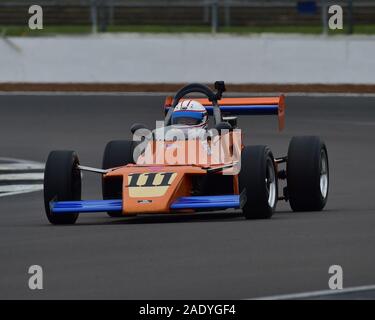 Jeff Williams, Van Diemen RF 82, HSCC XL Aurora Trophäe, Formel Atlantic, 1600 cc Formel 2, HSCC, Silverstone Endrunden, Silverstone, Oktober 2019, Autos, Stockfoto