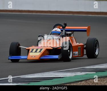 Jeff Williams, Van Diemen RF 82, HSCC XL Aurora Trophäe, Formel Atlantic, 1600 cc Formel 2, HSCC, Silverstone Endrunden, Silverstone, Oktober 2019, Autos, Stockfoto