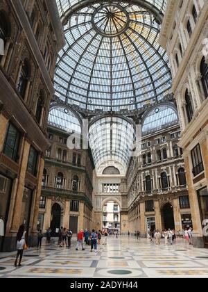 Galleria Umberto, Naples Stockfoto