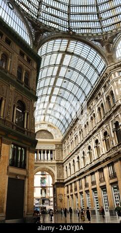 Galleria Umberto, Naples Stockfoto