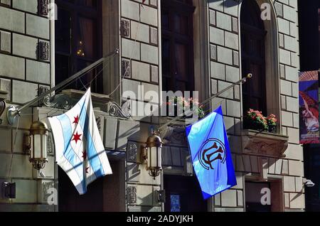 Chicago, Illinois, USA. Der Union League Club in der Innenstadt der Stadt in seinen berühmten Loop. Stockfoto