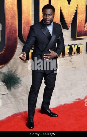 London, Großbritannien. 05 Dez, 2019. Kevin Hart besucht Jumanji, die nächste Ebene Premiere, Fortsetzung Film 2017 zu schlagen, ein Remake des 90er Jahre Family Adventure starring Ende der Robin Williams, im Odeon BFI IMAX London, Großbritannien - 5. Dezember 2019 Credit: Nils Jorgensen/Alamy leben Nachrichten Stockfoto