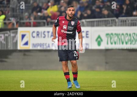 Cagliari, Italien. 05 Dez, 2019. Daniele ragatzu von Cagliari Calcio während Cagliari vs Sampdoria, Italienisch TIM Cup Meisterschaft in Cagliari, Italien, 05. Dezember 2019 Quelle: Unabhängige Fotoagentur/Alamy leben Nachrichten Stockfoto