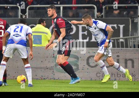 Cagliari, Italien. 05 Dez, 2019. Alberto cerri von Cagliari Calcio während Cagliari vs Sampdoria, Italienisch TIM Cup Meisterschaft in Cagliari, Italien, 05. Dezember 2019 Quelle: Unabhängige Fotoagentur/Alamy leben Nachrichten Stockfoto