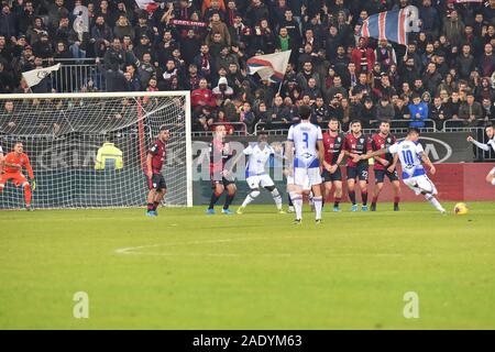 Cagliari, Italien, 05. Dez 2019, emiliano rigoni von sampdoria während Cagliari vs Sampdoria - Italienische TIM Cup Meisterschaft - Credit: LPS/Luigi Canu/Alamy leben Nachrichten Stockfoto