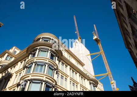 Bau von hohen, 103 Colmore Zeile Tower, Colmore Row, Stadt, Zentrum, der, Birmingham, West Midlands, West Midlands, England, Englisch, GB, Großbritannien, England, Großbritannien Stockfoto