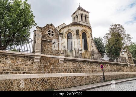 Kirche von Saint Pierre de Montmartre - eine der ältesten Kirchen in ganz Paris. Frankreich Stockfoto