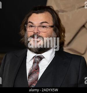 Jack Black besucht JUMANJI: Die nächste Ebene, UK Premiere auf der BFI Waterloo. London, Großbritannien. 05/12/2019 | Verwendung weltweit Stockfoto