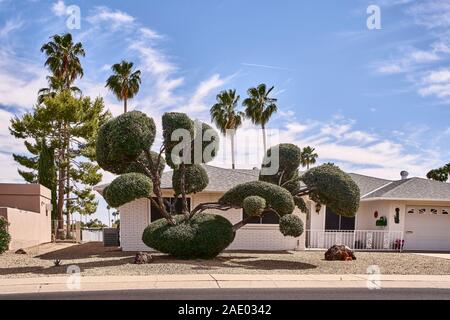 Sun City Ruhestandgemeinschaft Arizona USA Stockfoto