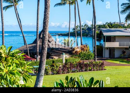 Napili & Kapalua, Maui, Pavillon Stockfoto