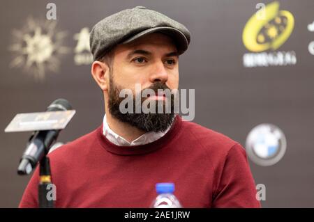 Macau, China. 05 Dez, 2019. Tom Cullen an der Jury Pressekonferenz bei der 4. Internationalen Film Festivals & Auszeichnungen Macau in Macau Cultural Center. Macau, 05.12.2019 | Verwendung der weltweiten Kredit: dpa/Alamy leben Nachrichten Stockfoto