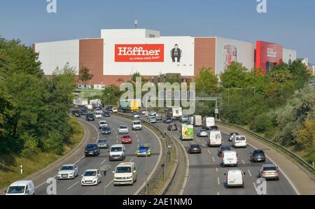 Stadtautobahn A 100, Höhe Sachsendamm, Schöneberg, Tempelhof-Schöneberg, Berlin, Deutschland Stockfoto