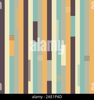 Abstrakte geometrische Square nahtlose Muster. Stock Vektor