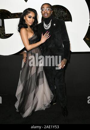 Dezember 5, 2019, West Hollywood, Kalifornien, USA: 05. Dezember 2019 - West Hollywood, Kalifornien - Saweetie, Quavo. 2019 GQ Männer des Jahres gehalten an der West Hollywood Edition. (Bild: © Birdie Thompson/AdMedia über ZUMA Draht) Stockfoto