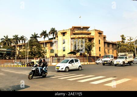 Reserve Bank von Indien Gebäude, Nagpur, Maharashtra, Indien, Asien Stockfoto