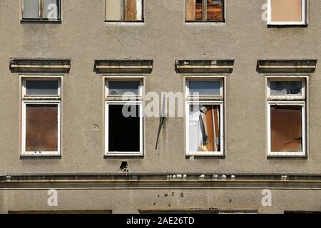 Leerstand Geisterhaus, Chausseestraße 53, Mitte, Berlin, Deutschland Stockfoto