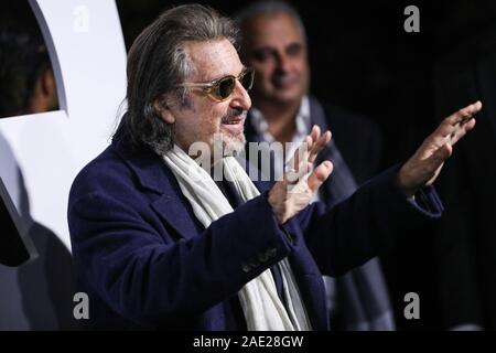 WEST HOLLYWOOD, LOS ANGELES, Kalifornien, USA - 05. Dezember: Schauspieler Al Pacino kommt an der 2019 GQ Männer des Jahres Party im West Hollywood EDITION Hotel am 5. Dezember 2019 in West Hollywood, Los Angeles, Kalifornien, USA. (Foto von Xavier Collin/Image Press Agency) Stockfoto