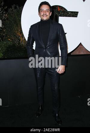 WEST HOLLYWOOD, LOS ANGELES, Kalifornien, USA - Dezember 05: Gabriel Luna kommt an der 2019 GQ Männer des Jahres Party im West Hollywood EDITION Hotel am 5. Dezember 2019 in West Hollywood, Los Angeles, Kalifornien, USA. (Foto von Xavier Collin/Image Press Agency) Stockfoto