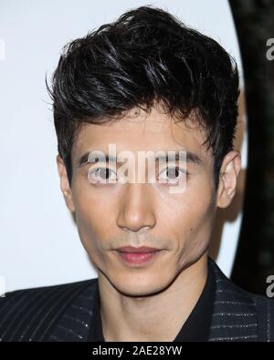 WEST HOLLYWOOD, LOS ANGELES, Kalifornien, USA - 05. Dezember: Schauspieler Manny Jacinto kommt an der 2019 GQ Männer des Jahres Party im West Hollywood EDITION Hotel am 5. Dezember 2019 in West Hollywood, Los Angeles, Kalifornien, USA. (Foto von Xavier Collin/Image Press Agency) Stockfoto