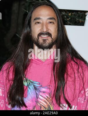 West Hollywood, Vereinigte Staaten. 05 Dez, 2019. WEST HOLLYWOOD, LOS ANGELES, Kalifornien, USA - 05. Dezember: Musiker Steve Aoki kommt an der 2019 GQ Männer des Jahres Party im West Hollywood EDITION Hotel am 5. Dezember 2019 in West Hollywood, Los Angeles, Kalifornien, USA. (Foto von Xavier Collin/Image Press Agency) Quelle: Bild Presse Agentur/Alamy leben Nachrichten Stockfoto