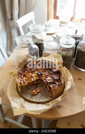 Dutch Apple Pie, amsterdam Stockfoto