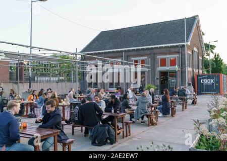 Arcade-Spiele TonTon Club, Amsterdam, Niederlande. Stockfoto