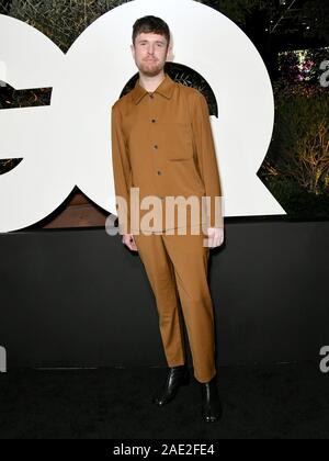 Hollywood, USA. 05 Dez, 2019. 05. Dezember 2019 - West Hollywood, Kalifornien - James Blake. 2019 GQ Männer des Jahres gehalten an der West Hollywood Edition. Credit: MediaPunch Inc/Alamy leben Nachrichten Stockfoto