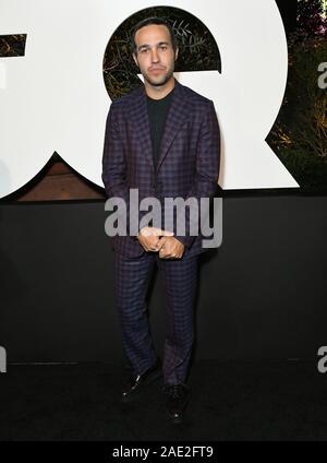 Hollywood, USA. 05 Dez, 2019. 05. Dezember 2019 - West Hollywood, Kalifornien - Pete Wentz. 2019 GQ Männer des Jahres gehalten an der West Hollywood Edition. Credit: MediaPunch Inc/Alamy leben Nachrichten Stockfoto