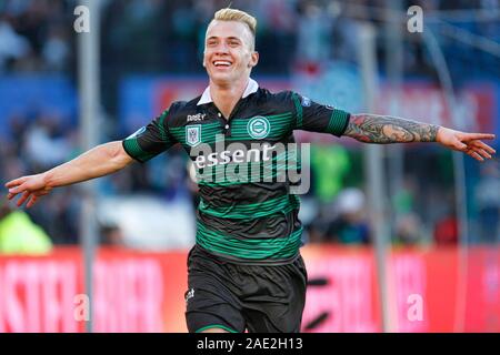 ROTTERDAM, 03-05-2015, Stadion De Kuip niederländische Fußball KNVB-Cup Saison 2014 - 2015. Groningen und Zwolle. 2-0 Albert Rusnak Stockfoto