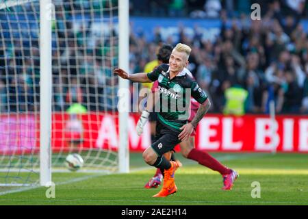 ROTTERDAM, 03-05-2015, Stadion De Kuip niederländische Fußball KNVB-Cup Saison 2014 - 2015. Groningen und Zwolle. 1-0 Albert Rusnak Stockfoto