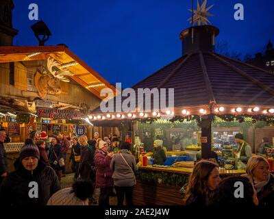 Manchester Weihnachtsmarkt 2019 Stockfoto